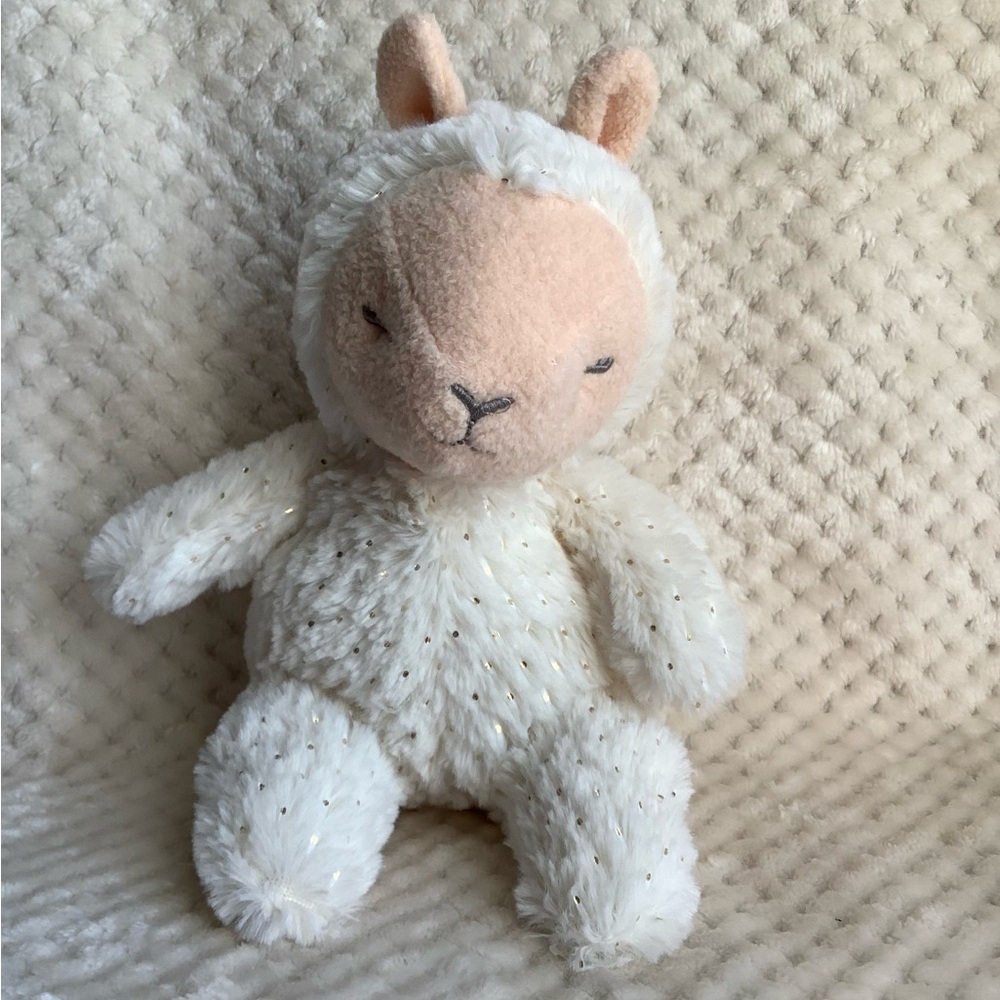 Animal Adventure Cottondale Cuddly Lamb Stuffed Animal Plush Toy - White